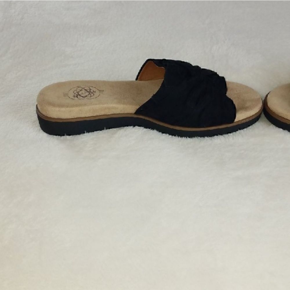Hocus Pocus Black Kylee Slip On Sandals - Picture 7 of 10